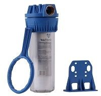 Фильтр Waterstry прозрачный ST3/4"-10" (0,6-8,8 бар, картридж PP 10 мкм, кронштейн, ключ). (NW-BR10A-3/4")
