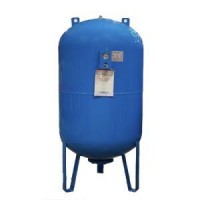 Бак мембранный Waterstry CW-LV 750 10bar -10 °C / + 99 °C 2" вертикальный на ножках с манометром (синий) (792000009B)