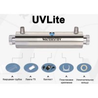 Стерилизатор Waterstry UVLite 8GPM 1" 30 Вт монтажная длина 864 мм (UVL8)