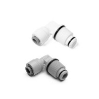 Переходник угловой трубка 3/8" - 3/8" нар. резьба Waterstry (2817-B)