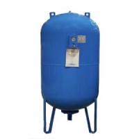 Бак мембранный Waterstry CW-LV 100 16bar -10 °C / + 99 °C 1" вертикальный на ножках с манометром (синий) (792016004B)