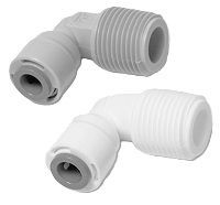 Переходник угловой трубка 1/4" - 1/4" нар. резьба Waterstry (2817-A)