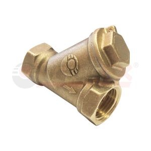 Фильтр сетчатый для воды 1" ВР/ВР латунный под пломбу Valfex 46Б5фт1 (40/10) (VF.192.L00.100)