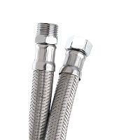 Гибкая подводка Waterstry PLUS Г-Ш 3/4" 3/4" 150 см прямая 16 бар 90°С (PLUS H34M34-150cm)