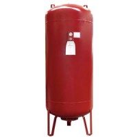 Бак мембранный Waterstry вертикальный на ножках с манометром CW-LV1500 16bar -10 °C / + 99 °C 2"(красный) (792016013R)