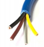 Кабель погружной Waterstry ПВХ круглый 4х1,5 (WTRYPVC415R)